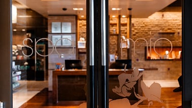 spa mio front doors
