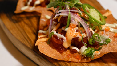 Ahi Tuna Poke Crisps