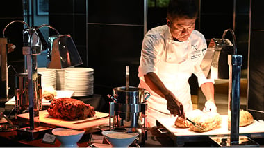 Carving Station at Anthonys Sunday Brunch