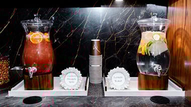 snack bar at spa mio