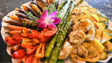 Veggie Platter at Anthonys Sunday Brunch