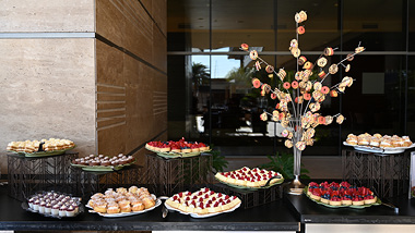 desserts at wedding