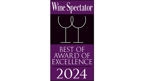 2024 Wine Spectator Best of Award of Excellence