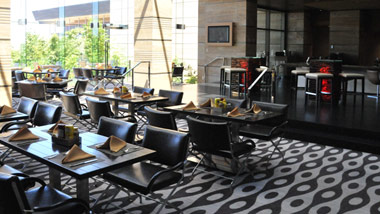 tables in M Cafe