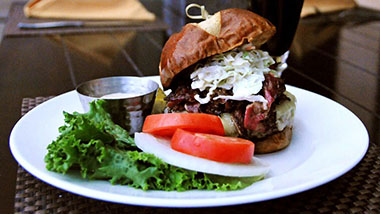 Burgers and Brews Food