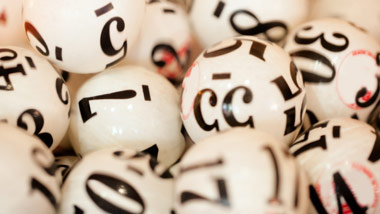 numbered balls