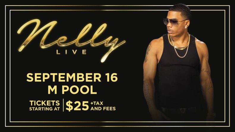 Nelly performing at M pool Sept 16